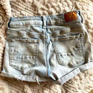 AE high rise shorts